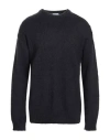 Family First Milano Man Sweater Midnight Blue Size Xl Superkid Mohair, Polyamide, Acrylic In Animal Print