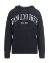 Family First Milano Man Sweater Navy Size S Wool, Polyamide, Acrylic In Black