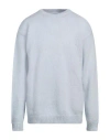 Family First Milano Man Sweater Sky Blue Size L Superkid Mohair, Polyamide, Acrylic