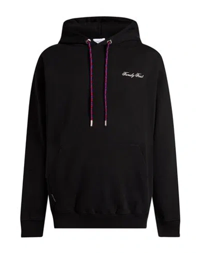 Family First Milano Man Sweatshirt Black Size S Cotton