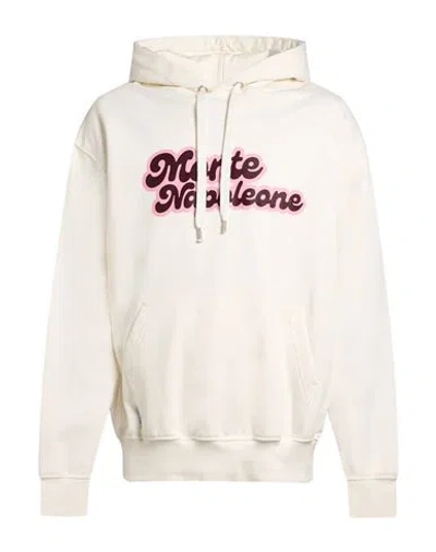 Family First Milano Man Sweatshirt White Size L Cotton In Neutral