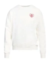Family First Milano Man Sweatshirt White Size Xl Cotton