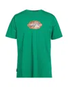 Family First T-shirts In Green