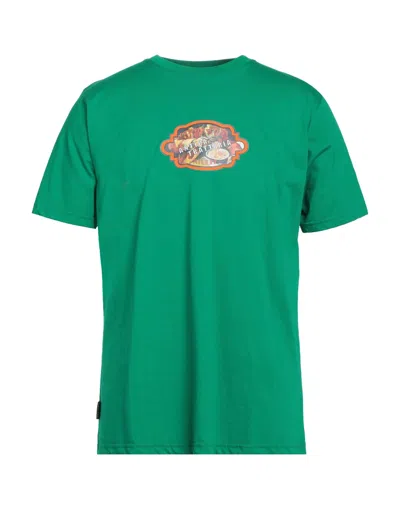 Family First T-shirts In Green