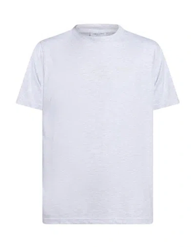 Family First Milano Man T-shirt Light Grey Size S Cotton In Multi