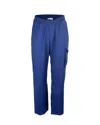 FAMILY FIRST MILANO BLUE CARGO TROUSERS