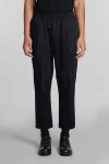FAMILY FIRST MILANO PANTS IN BLACK COTTON
