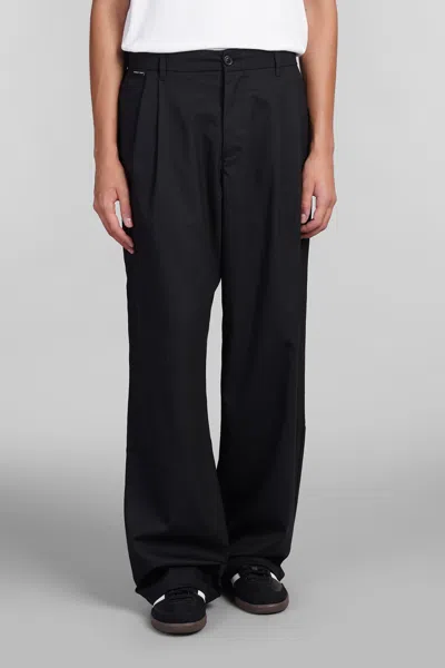 Family First Milano Trousers In Black Polyester