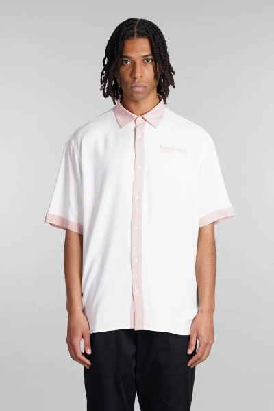 Family First Milano Shirt In White Viscose