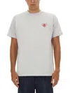 Family First Heart T-shirt In Grey
