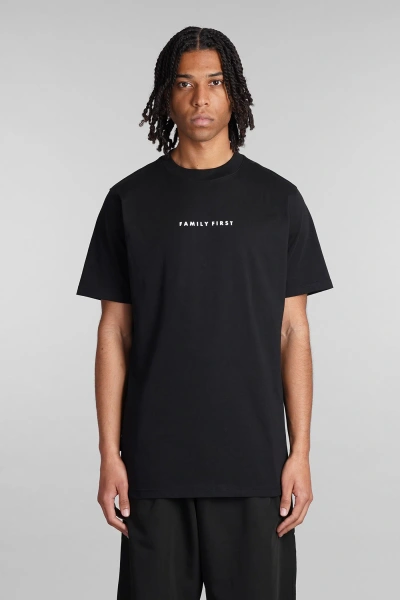 Family First Milano T-shirt In Black Cotton