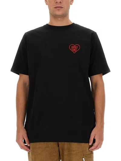 FAMILY FIRST MILANO T-SHIRT WITH LOGO
