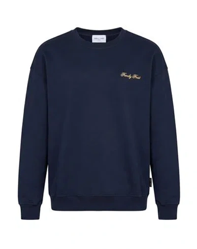 Family First Milano Woman Sweatshirt Navy Size S Cotton