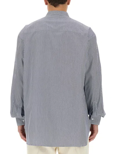 Family First Shirt With Logo In Animal Print