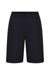 Family First Belt Loop Shorts In Black