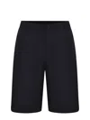 Family First Belt Loop Shorts In Black