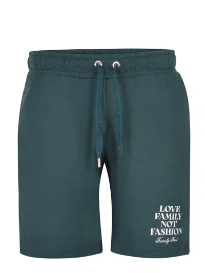 Family First Shorts Made Of Cotton