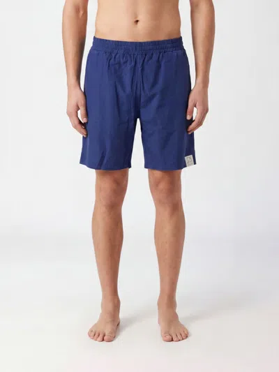 Family First Elasticated-waist Shorts In Blue