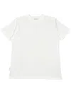 Family First Slogan-embroidered T-shirt In White