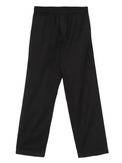Family First Pleated Pants In Black