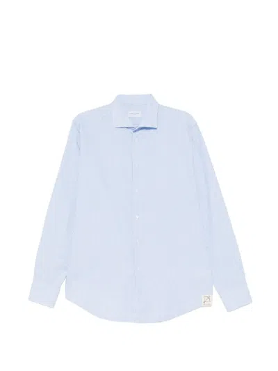 Family First Striped Long-sleeve Shirt In Blue