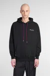 Family First Sweatshirt In Black Cotton In Black