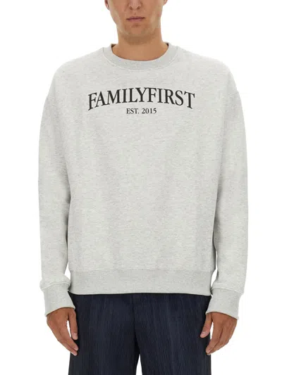 Family First Sweatshirt With Logo In Multi