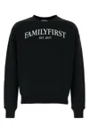Family First Sweatshirt With Logo In Black