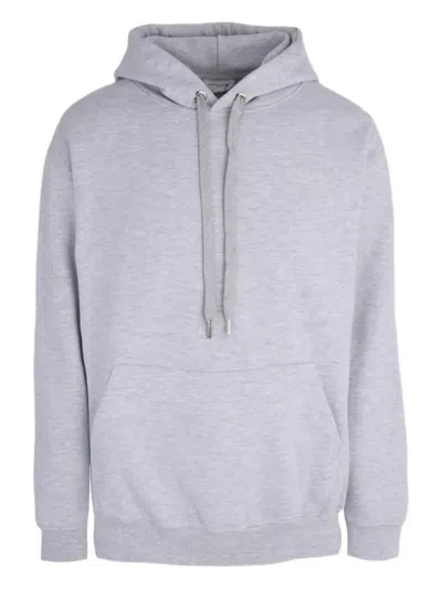Family First Symbol Hoodie In Gray