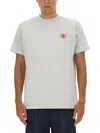 Family First Heart T-shirt In Grey