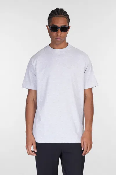 Family First T-shirt In Grey Cotton In White