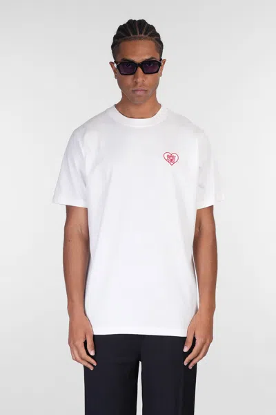 FAMILY FIRST T-SHIRT IN WHITE COTTON
