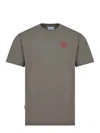 Family First T-shirt In Verde Chiaro