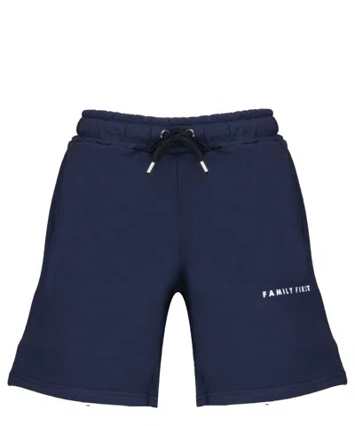 Family First Track Shorts In Blue