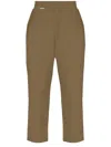 Family First Elastic Waist Pants In Beige