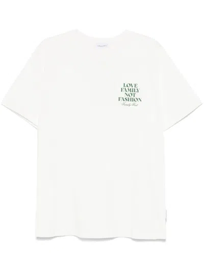 FAMILY FIRST T-SHIRT LFNF BY FAMILY FIRST,TS2503 WHITE