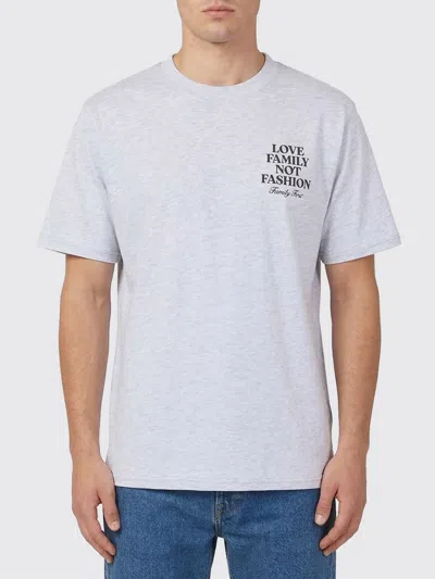 Family First T-shirt  Men Color Grey In Gray