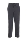 Family First Elastic Drawstring Sweatpants In Black