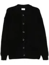 Family First Wool Cardigan In Black