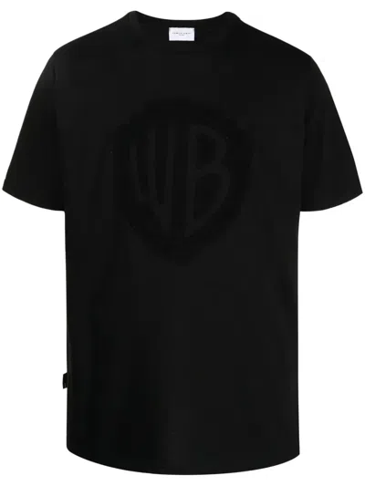 Family First X Warner Bros 100th Anniversary Cotton T-shirt In Schwarz