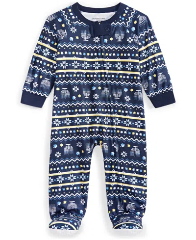 Family Pajamas Baby Hanukkah Footed Pajamas