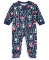 Family Pajamas Baby Nutcracker Cotton Footed Pajamas In Nutcracker