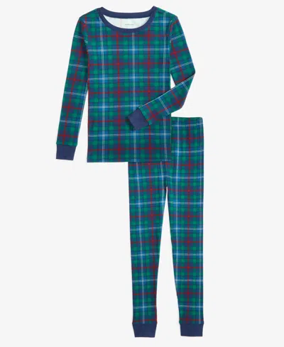 Family Pajamas Little & Big Kids Family Plaid Cotton Matching  Set, Created For Macy's