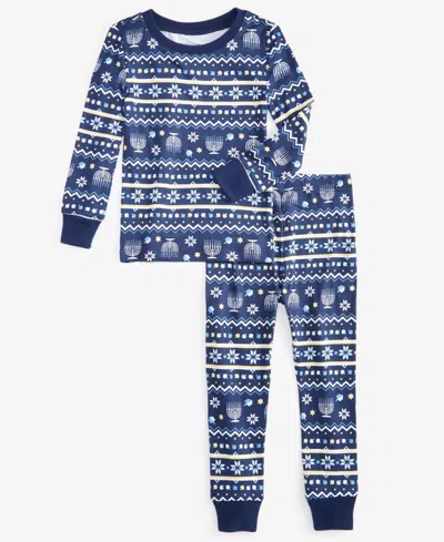 Family Pajamas Babies' Toddler Hanukkah Snug Fit Matching  Set, Created For Macy's