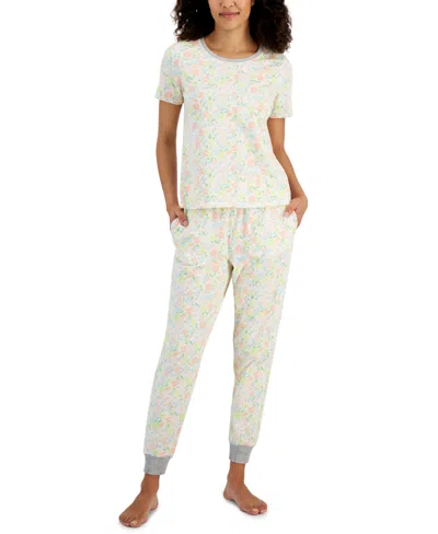 Family Pajamas Women's Fruity Floral Pajamas Set, Created For Macy's In Floral Fruits