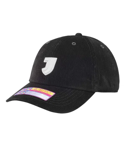 Fan Ink Men's Black Juventus Casuals Classic Adjustable Hat