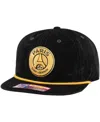 Fan Ink Black Paris Saint-germain Snow Beach Adjustable Hat In Black