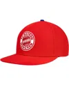 Fan Ink Men's Scarlet Bayern Munich America's Game Snapback Hat In Scarlet