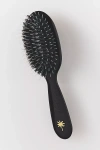 Fan Palm Small Hair Brush In Black