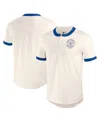 Fanatics Authentic Darius Rucker Collection By Fanatics Men's White San Diego Padres Henley Raglan T-shirt In White,royal